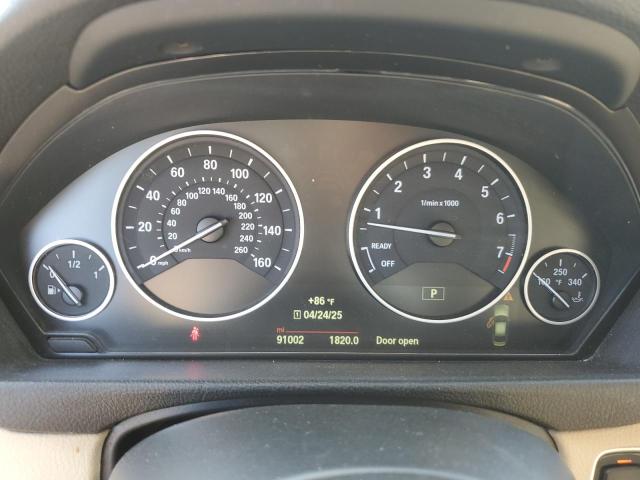 WBA3C3G51FNS75621 - 2015 BMW 320 I XDRIVE GRAY photo 9