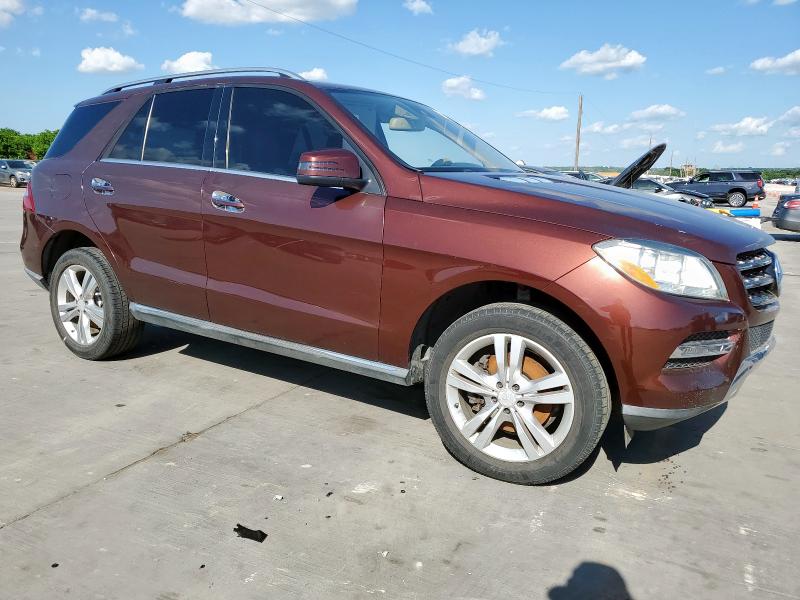 4JGDA5HB2DA166405 - 2013 MERCEDES-BENZ ML 350 4MATIC BURGUNDY photo 4
