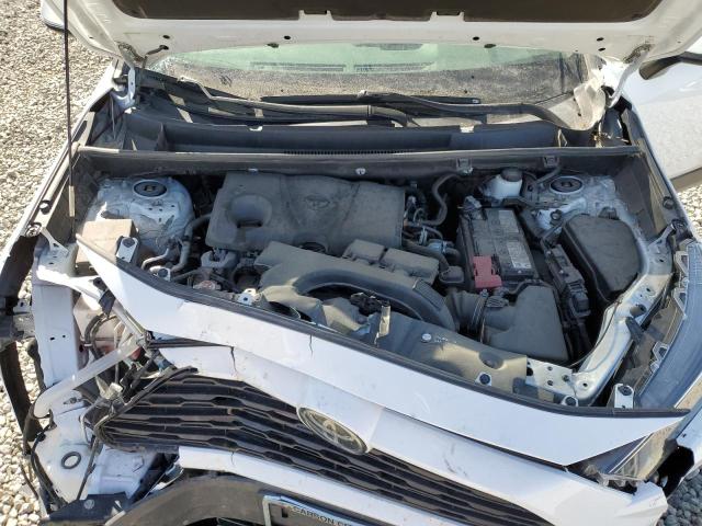 2T3P1RFV5MW162159 - 2021 TOYOTA RAV4 XLE 白色 照片 12