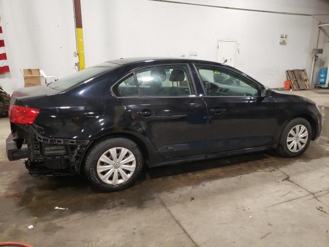 3VW1K7AJ2EM363738 - 2014 VOLKSWAGEN JETTA BASE 黑色 照片 3