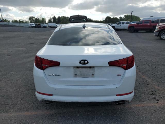 5XXGM4A77DG137088 - 2013 KIA OPTIMA LX WHITE photo 6