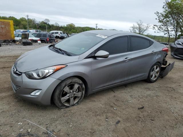 KMHDH4AEXCU425875 - 2012 HYUNDAI ELANTRA GLS SILVER photo 1