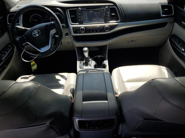 5TDJKRFH8FS174906 - 2015 TOYOTA HIGHLANDER XLE رمادي صورة 8