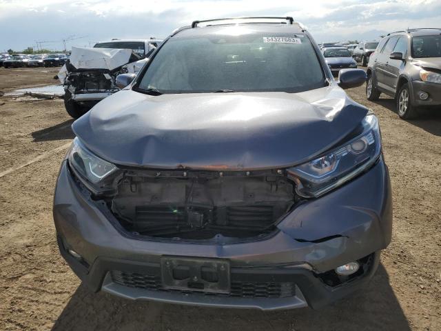 2HKRW2H82HH653293 - 2017 HONDA CR-V EXL GRAY photo 5