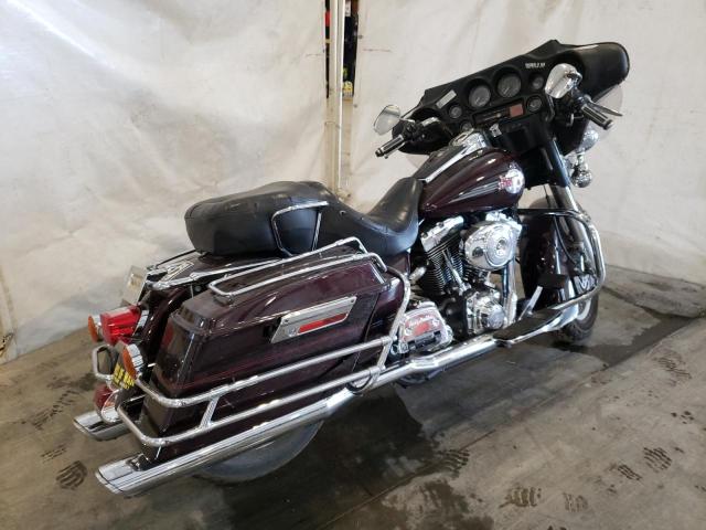 1HD1FCW175Y669636 - 2005 HARLEY-DAVIDSON FLHTCUI 勃艮第红 照片 4