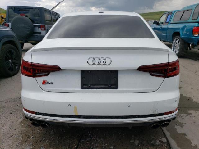 WAUB4AF42JA172228 - 2018 AUDI S4 PREMIUM PLUS WHITE photo 6