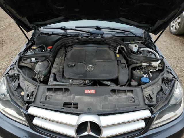 WDDGJ8JB0DG039166 - 2013 MERCEDES-BENZ C 350 4MATIC CHARCOAL photo 11