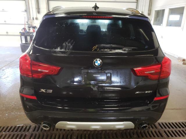 5UXTR9C54KLD99206 - 2019 BMW X3 XDRIVE30I BLACK photo 6