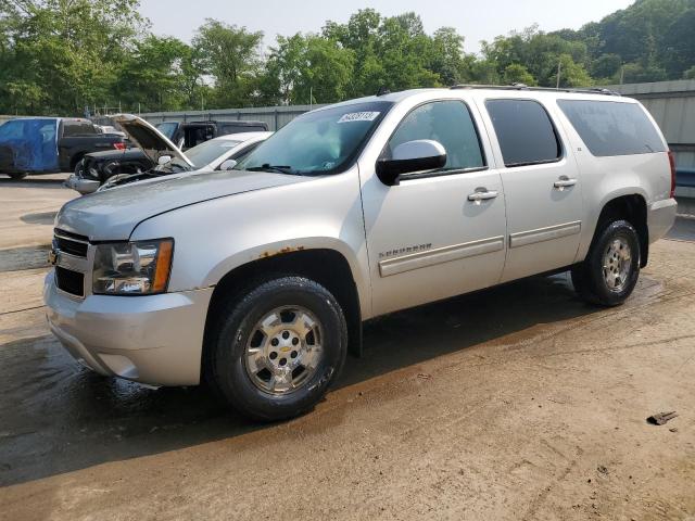 1GNUKJE3XAR270961 - 2010 CHEVROLET SUBURBAN K1500 LT SILVER photo 1