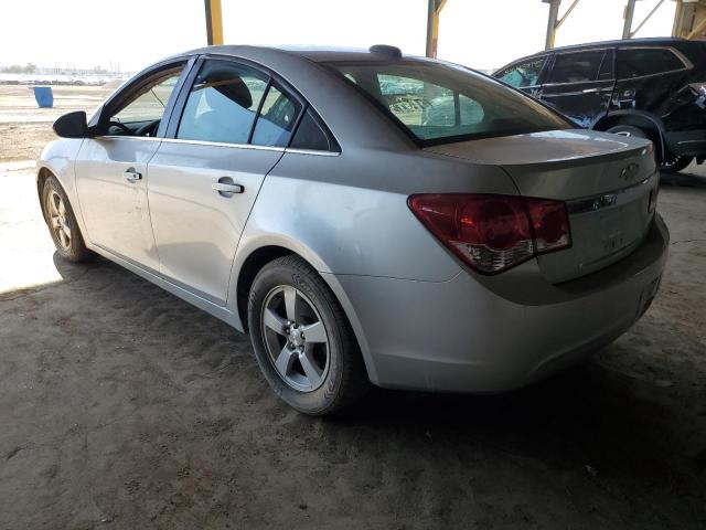 1G1PC5SB4F7286252 - 2015 CHEV CRUZE LT SILVER photo 2