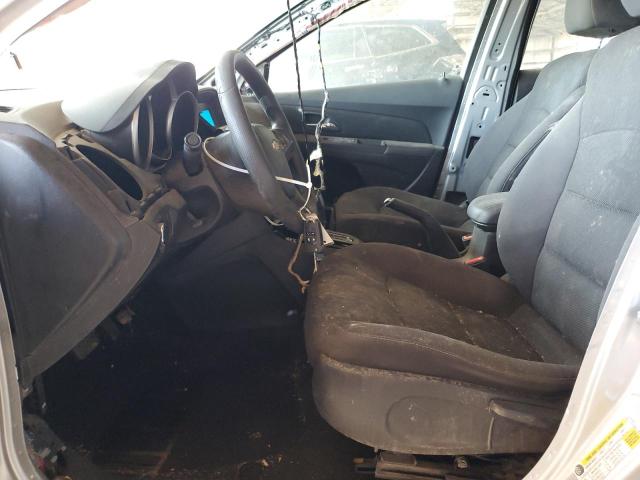 1G1PC5SB4F7286252 - 2015 CHEV CRUZE LT SILVER photo 7
