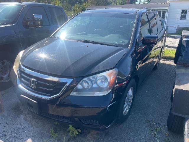 5FNRL38698B077407 - 2008 HONDA ODYSSEY EXL BLACK photo 2