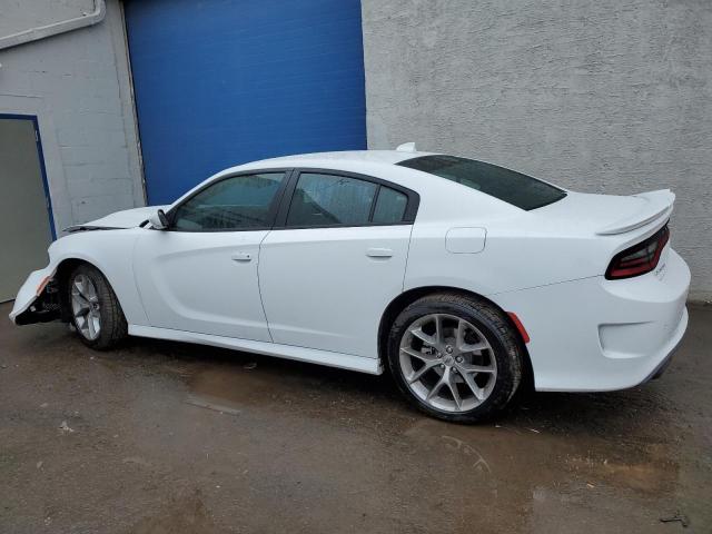 2C3CDXHG8NH189418 - 2022 DODGE CHARGER GT WHITE photo 2