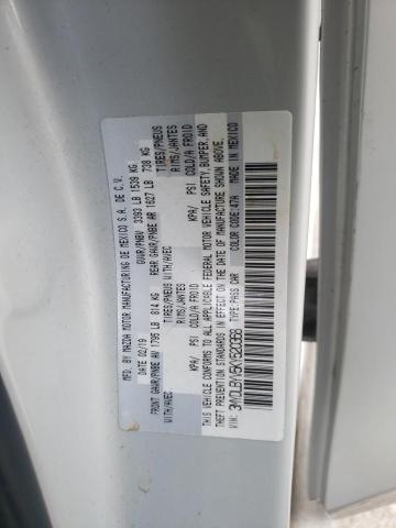 3MYDLBYV5KY520368 - 2019 TOYOTA YARIS L SILVER photo 13