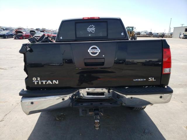 1N6BA0ED4BN311497 - 2011 NISSAN TITAN S BLACK photo 6