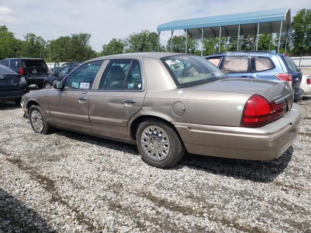 2MEFM74W54X606289 - 2004 MERCURY GRAND MARQ GS TAN photo 2