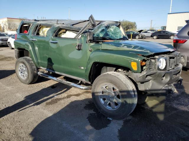 5GTDN136868198919 - 2006 HUMMER H3 GREEN photo 4