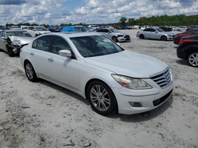 KMHGC4DF6BU139746 - 2011 HYUNDAI GENESIS 4.6L WHITE photo 4