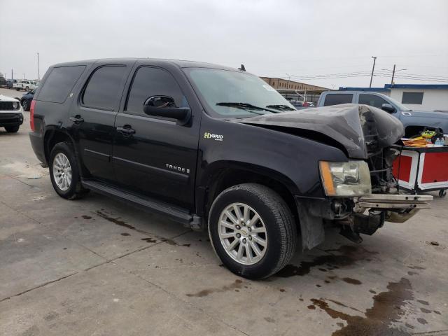 1GNFC135X8R229850 - 2008 CHEVROLET TAHOE C1500 HYBRID BLACK photo 4