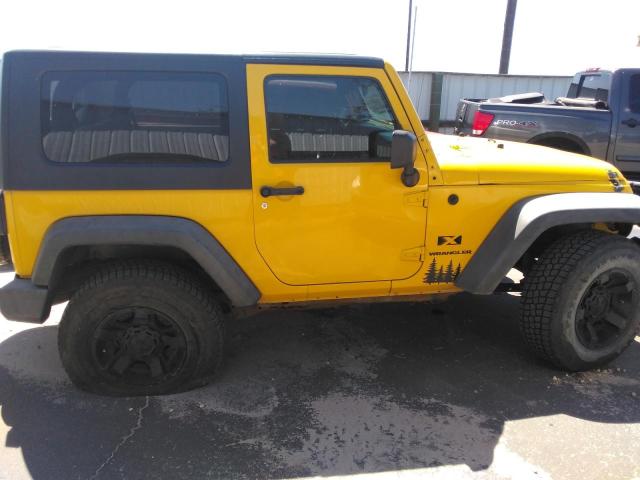 1J4FA24179L756470 - 2009 JEEP WRANGLER X YELLOW photo 3