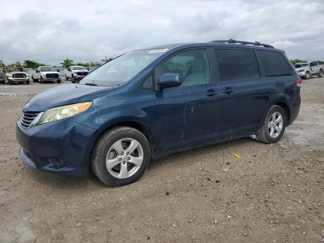 5TDKA3DC1BS005672 - 2011 TOYOTA SIENNA BASE BLUE photo 1