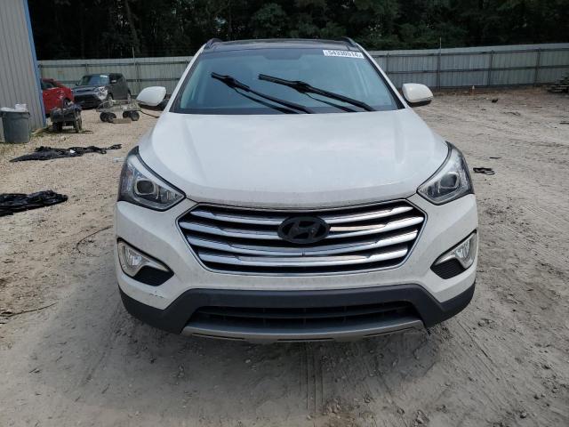 KM8SR4HF0EU084900 - 2014 HYUNDAI SANTA FE GLS WHITE photo 5