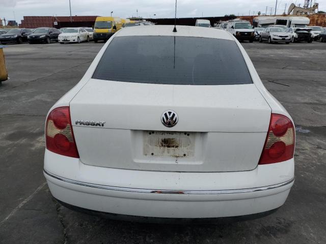 WVWMD63B63P036096 - 2003 VOLKSWAGEN PASSAT GL WHITE photo 6