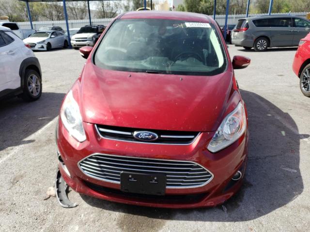 1FADP5CU4GL103798 - 2016 FORD C-MAX PREMIUM SEL RED photo 5