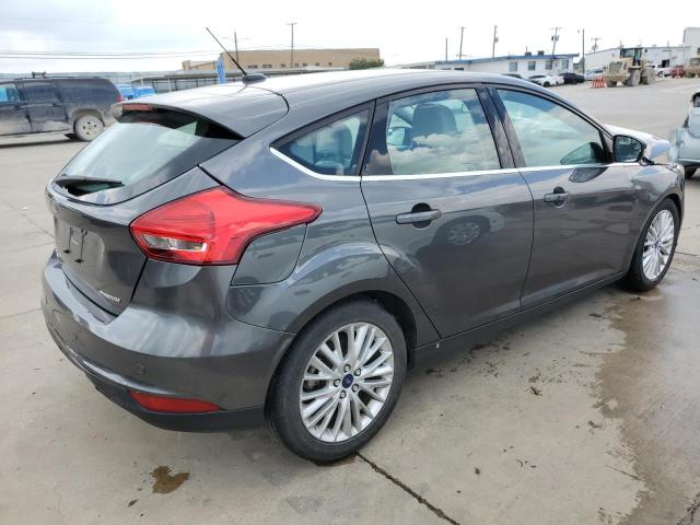 1FADP3N22JL323481 - 2018 FORD FOCUS TITANIUM GRAY photo 3