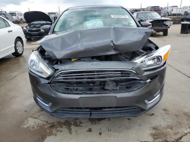 1FADP3N22JL323481 - 2018 FORD FOCUS TITANIUM GRAY photo 5