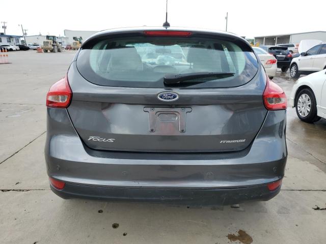 1FADP3N22JL323481 - 2018 FORD FOCUS TITANIUM GRAY photo 6