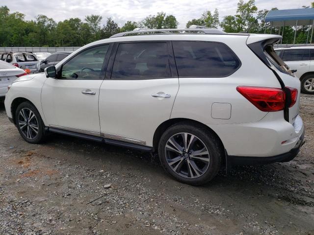 5N1DR2MM1JC678770 - 2018 NISSAN PATHFINDER S WHITE photo 2