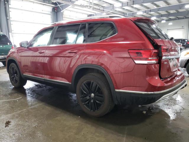 1V2MR2CA9JC538055 - 2018 VOLKSWAGEN ATLAS SEL RED photo 2