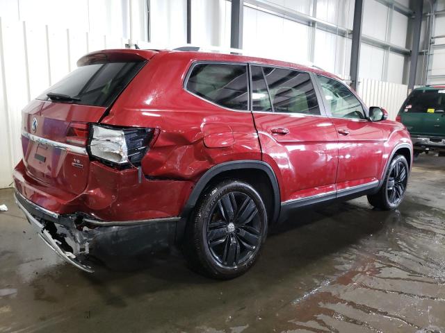 1V2MR2CA9JC538055 - 2018 VOLKSWAGEN ATLAS SEL RED photo 3