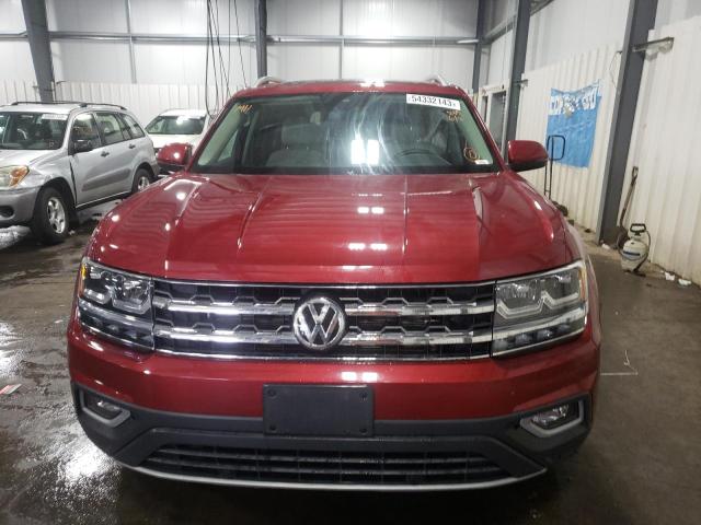 1V2MR2CA9JC538055 - 2018 VOLKSWAGEN ATLAS SEL RED photo 5