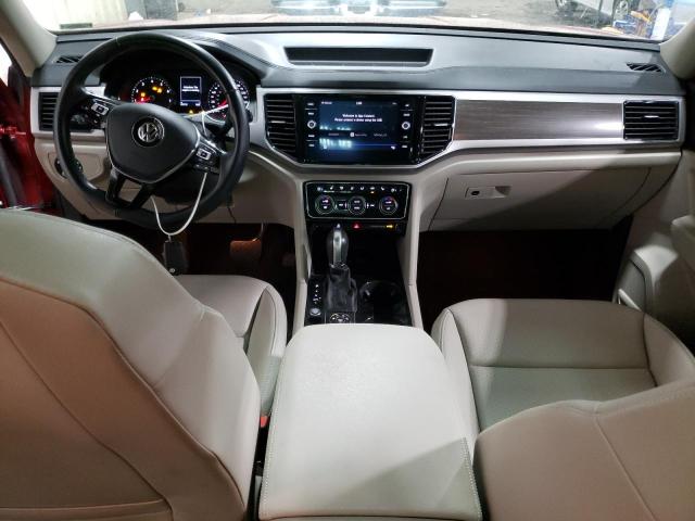 1V2MR2CA9JC538055 - 2018 VOLKSWAGEN ATLAS SEL RED photo 8