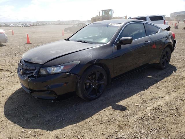 1HGCS2B80CA009867 - 2012 HONDA ACCORD EXL BLACK photo 1