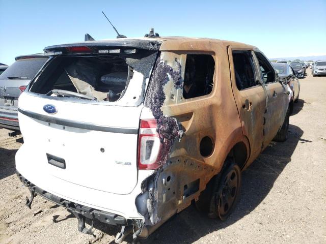 1FM5K8AR3EGA50347 - 2014 FORD EXPLORER POLICE INTERCEPTOR 白色 照片 3