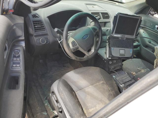 1FM5K8AR3EGA50347 - 2014 FORD EXPLORER POLICE INTERCEPTOR 白色 照片 8