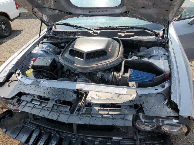 2C3CDZFJ9MH578643 - 2021 DODGE CHALLENGER R/T SCAT PACK GRAY photo 11
