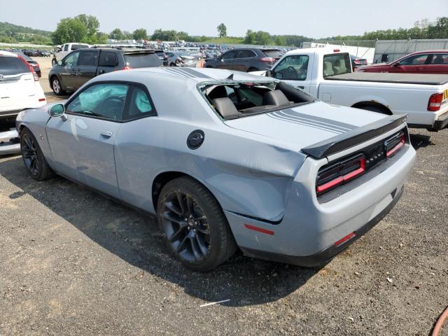 2C3CDZFJ9MH578643 - 2021 DODGE CHALLENGER R/T SCAT PACK GRAY photo 2