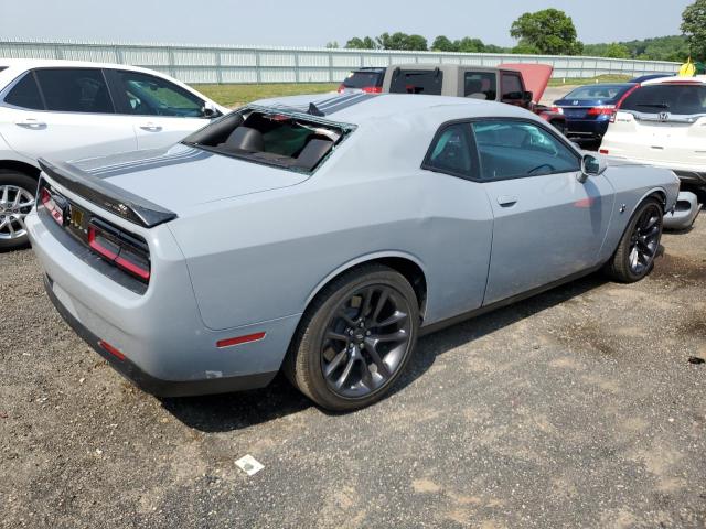 2C3CDZFJ9MH578643 - 2021 DODGE CHALLENGER R/T SCAT PACK GRAY photo 3