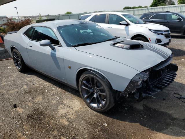 2C3CDZFJ9MH578643 - 2021 DODGE CHALLENGER R/T SCAT PACK GRAY photo 4