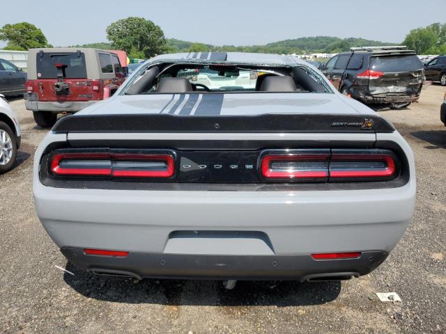 2C3CDZFJ9MH578643 - 2021 DODGE CHALLENGER R/T SCAT PACK GRAY photo 6