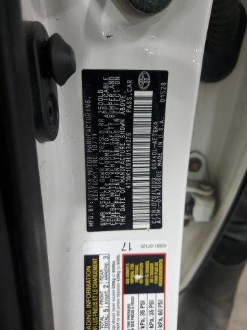 4T1BK1EB9EU134276 - 2014 TOYOTA AVALON BASE WHITE photo 13