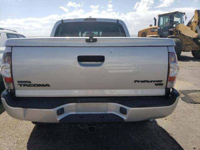 3TMJU4GN9BM117772 - 2011 TOYOTA TACOMA DOUBLE CAB PRERUNNER SILVER photo 6