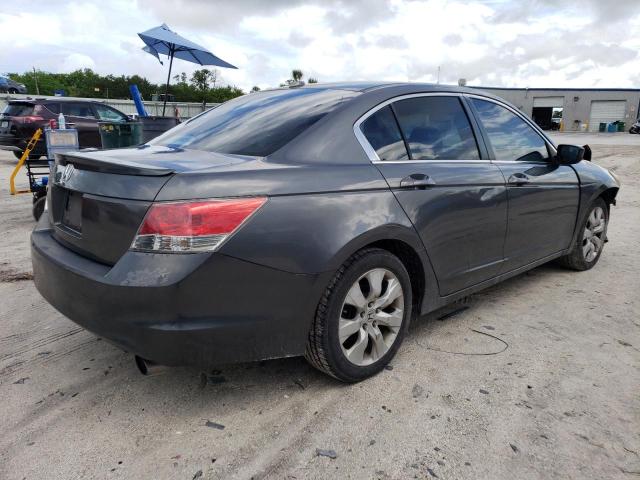 1HGCP26878A142578 - 2008 HONDA ACCORD EXL GRAY photo 3