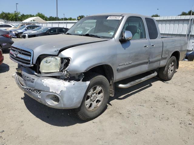 5TBRN34172S323628 - 2002 TOYOTA TUNDRA ACCESS CAB SR5 SILVER photo 1