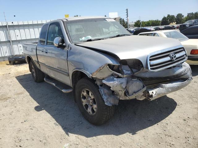 5TBRN34172S323628 - 2002 TOYOTA TUNDRA ACCESS CAB SR5 SILVER photo 4