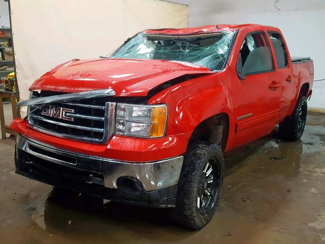 3GTP2VE7XDG222008 - 2013 GMC SIERRA K1500 SLE  photo 2